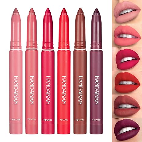 🤯🎉LIQUIDACION DE SET DE 6 LABIALES MATTE HANDAIYAN💄💋