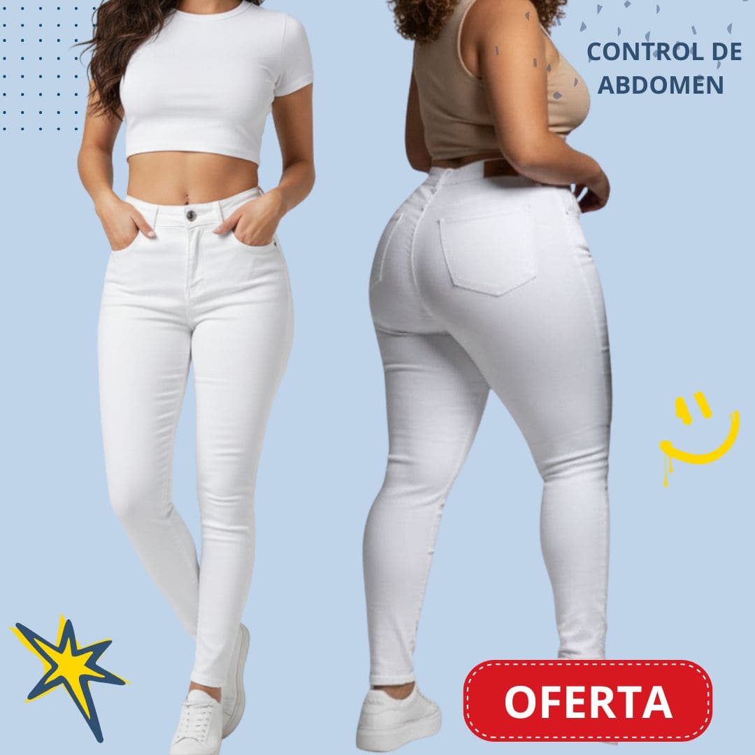 🔥OFERTA PANTALON SKINNI COLTROL DE ABDOMEN😍 MOLDEA TU CUERPO 🤯