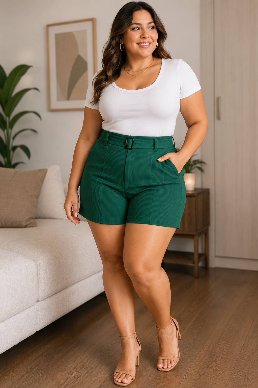🔥👑OFERTA Short ZARA™ ✨ 🤯Silueta Perfecta | Cintura Alta + Efecto Moldeador🤩
