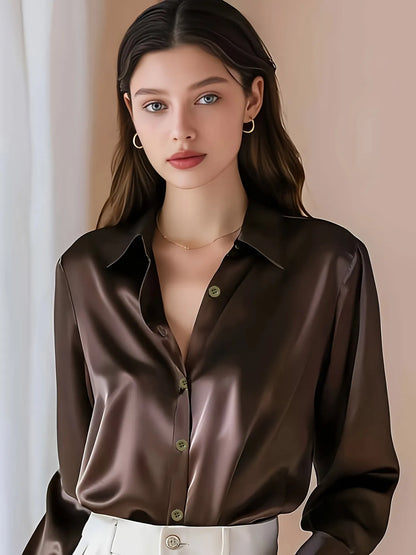 💫🤯GRAN OFERTA💫💖BLUSA SATIN VICTORIA, LA BLUSA ELEGANTE Y CASUAL MAS ESPERADA🤩